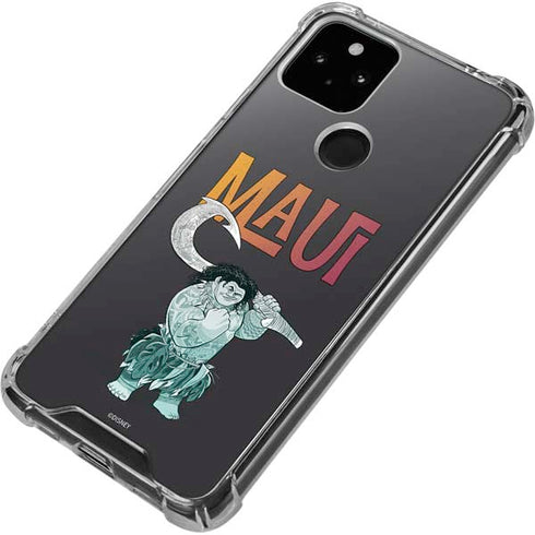 Disney Princess Moana Maui Google Pixel 5a 5G Clear Case
